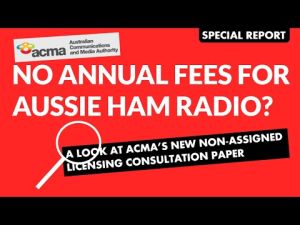 Australia to Consider Fee-Free Amateur Licensing
