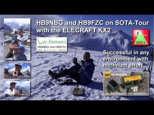 SOTA on the Swiss Alps with the KX2 