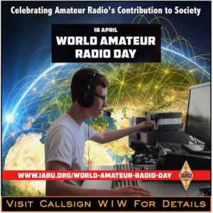 2022 World Amateur Radio Day - W1W HF Special Event