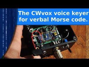 The CWvox Voice Operated Keyer for Verbal Morse Code