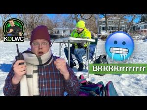 Minnesota Hams Takeover Frozen Lake