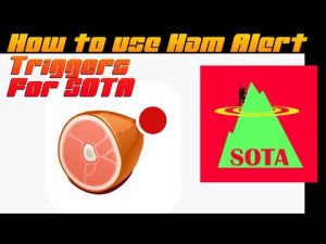 How to use Ham Alerts to chase 2m FM SOTA