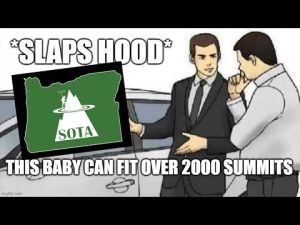 Interview with K7ATN on Oregon Summits on the Air Changes