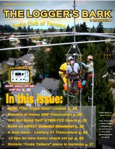 September Issue:  The Logger's Bark Magazine