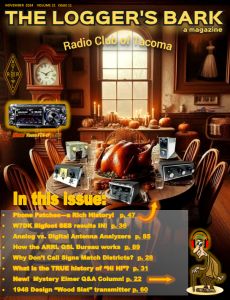 November Issue:  The Logger's Bark Magazine