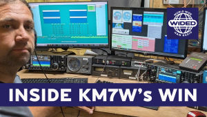 Montana KM7W Shakedown in ARRL Sweepstakes