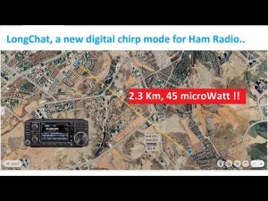 A New QRP Digital Chirp Mode for Ham Radio