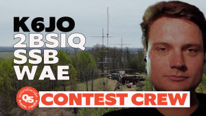 Worked All Europe Battle from NJ4P Contest Station: The Contest Crew Talks Strategy