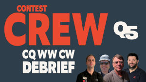 Contest Crew Debriefs After Record Setting CQ World Wide CW