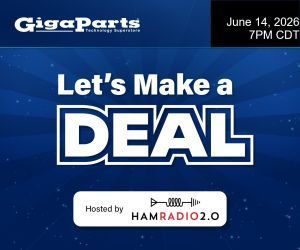Let's Make A DEAL! Hosted by GigaParts and HamRadio2.0! Win an Icom IC-7300MK2!