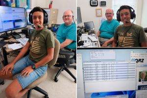 Young Amateur Radio Operator  Makes 60 Contacts During W1AW/4 Special Event