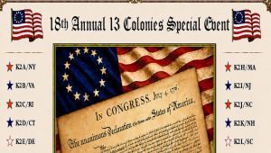 It's That Time Again.......! 13 Colonies Special Event  July 1-7 2026